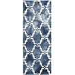 Safavieh Dip Dyed Navy Contemporary Rug - Runner 2'3