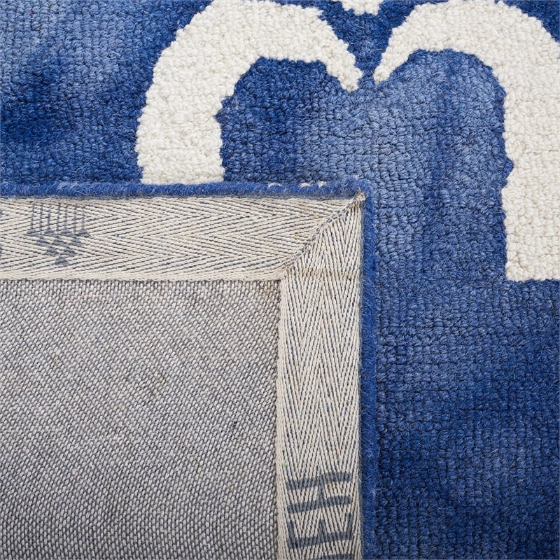 Safavieh Dip Dyed Navy Contemporary Rug - Runner 2'3