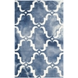 Safavieh Dip Dyed Navy Contemporary Rug - Runner 2'6