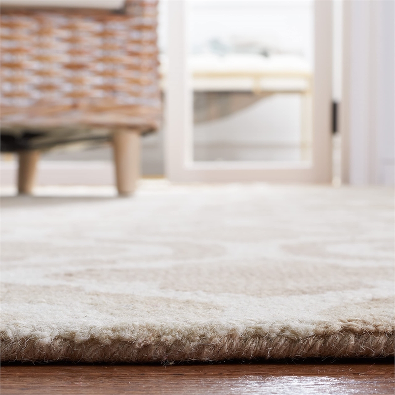 Safavieh Dip Dyed Beige Contemporary Rug - 9' x 12'