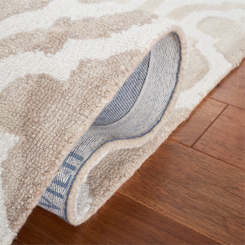 Safavieh Dip Dyed Beige Contemporary Rug - 9' x 12'