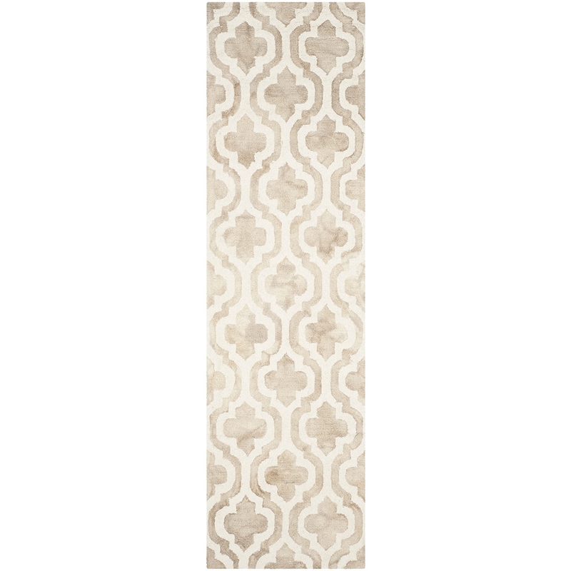 Safavieh Dip Dyed Beige Contemporary Rug - Runner 2'3