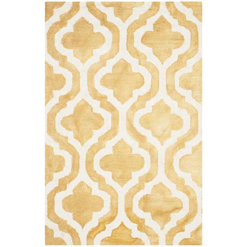 Safavieh Dip Dyed Gold Contemporary Rug - 2' x 3'