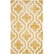 Safavieh Dip Dyed Gold Contemporary Rug - 4' x 6'