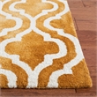 Safavieh Dip Dyed Gold Contemporary Rug - 6' x 9'