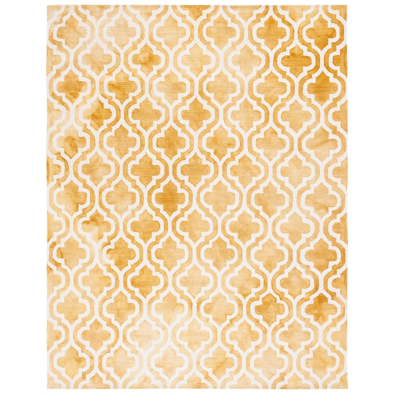 Safavieh Dip Dyed Gold Contemporary Rug - 8' x 10'