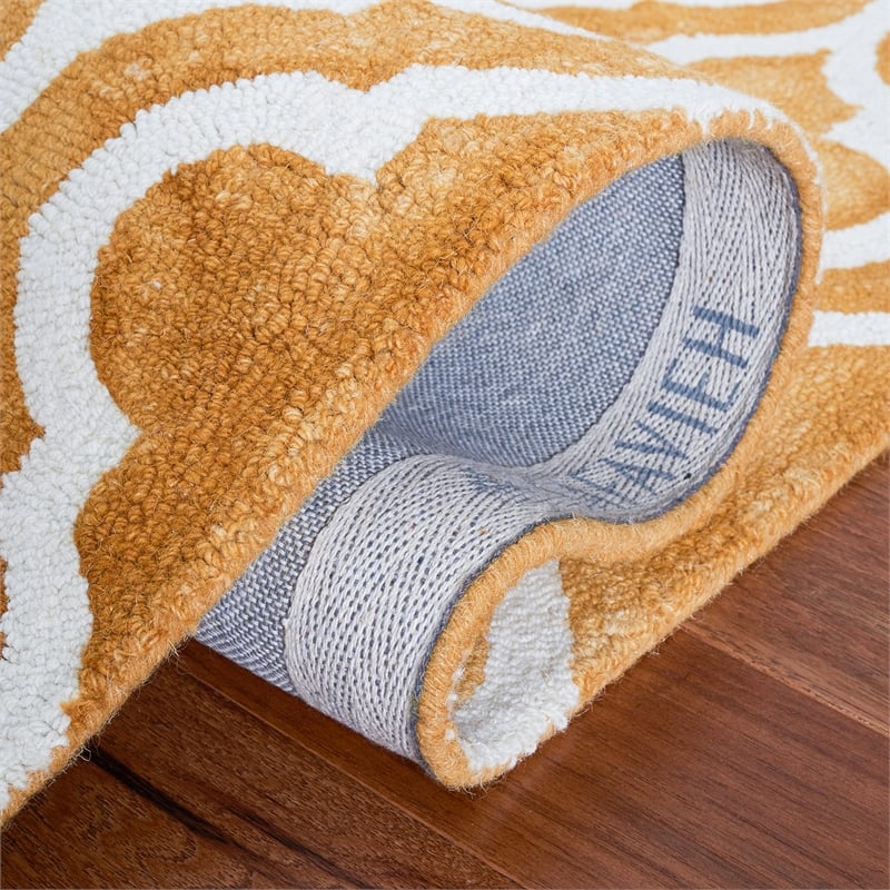 Safavieh Dip Dyed Gold Contemporary Rug - Runner 2'3