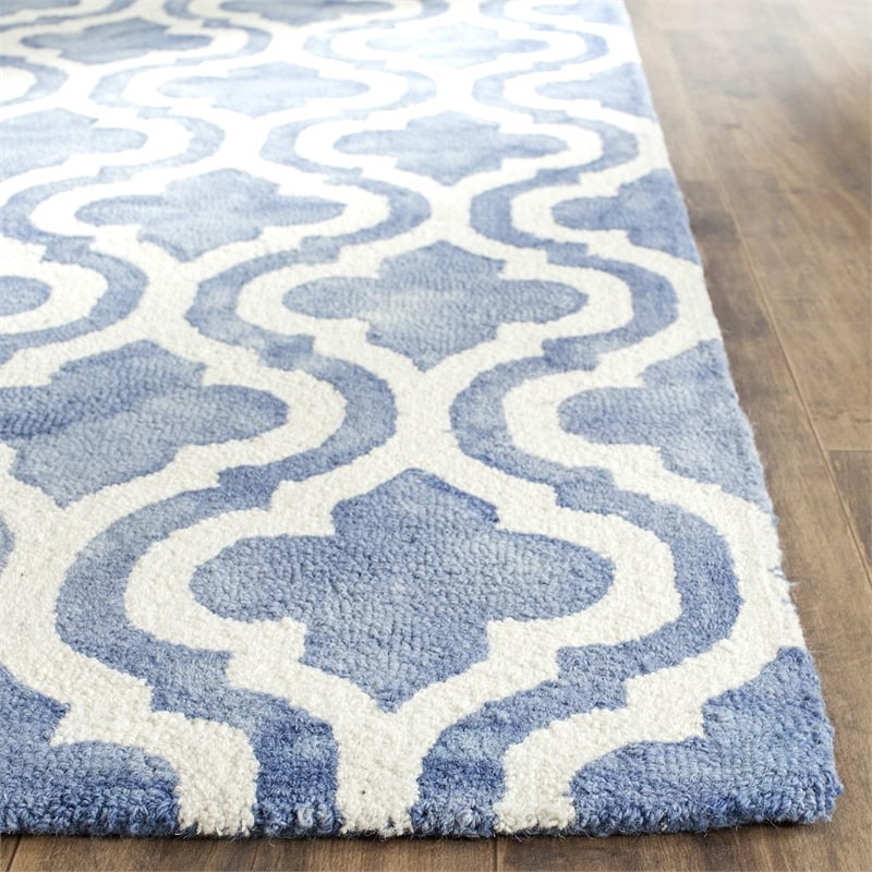 Safavieh Dip Dyed Blue Contemporary Rug - 2' x 3'