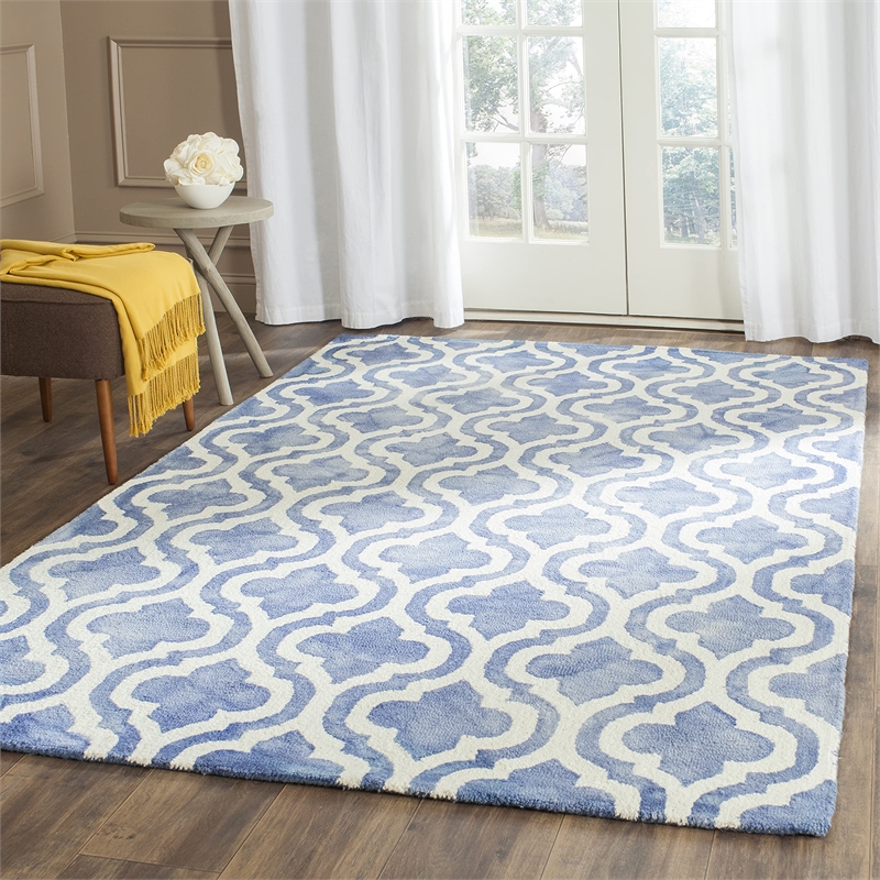 Safavieh Dip Dyed Blue Contemporary Rug - 3' x 5'