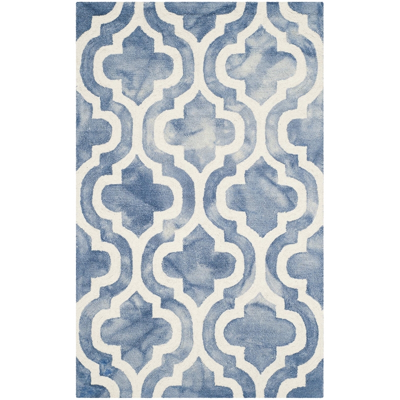 Safavieh Dip Dyed Blue Contemporary Rug - 4' x 6'