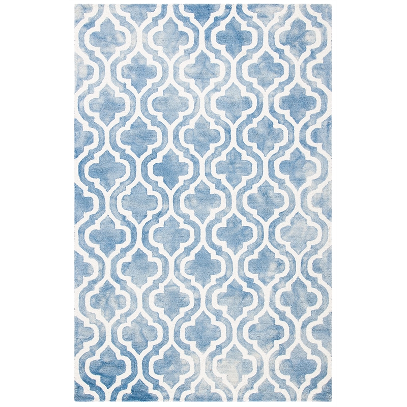 Safavieh Dip Dyed Blue Contemporary Rug - 6' x 9'