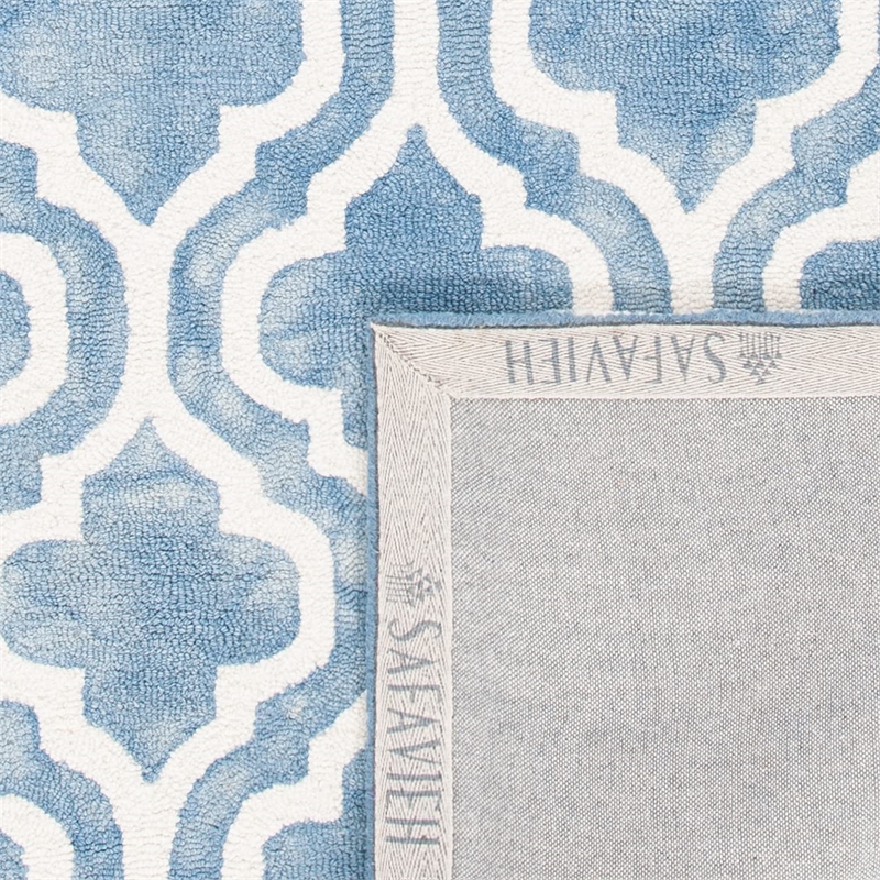 Safavieh Dip Dyed Blue Contemporary Rug - 8' x 10'