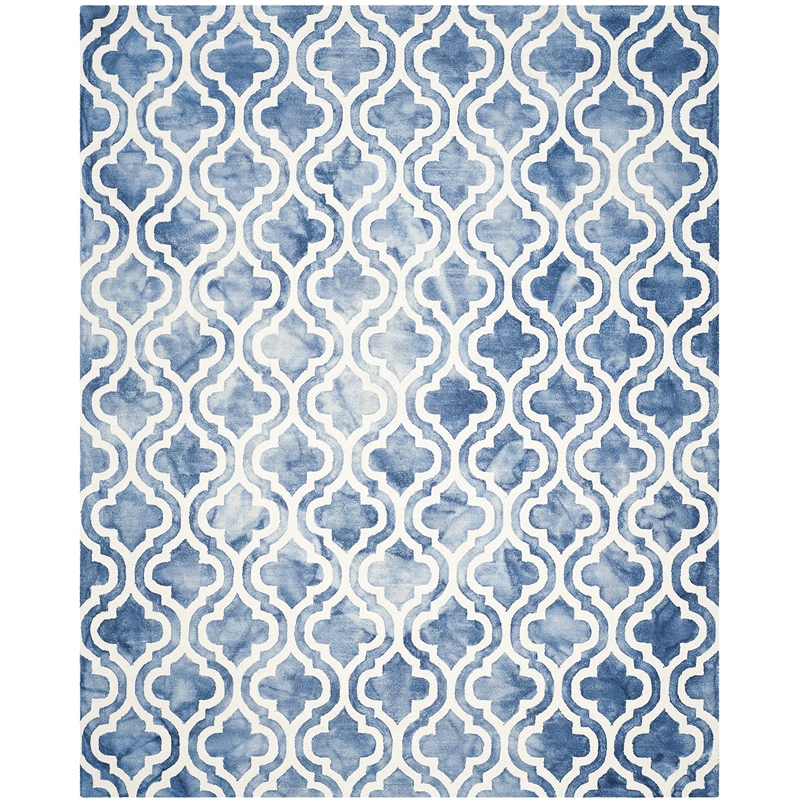 Safavieh Dip Dyed Blue Contemporary Rug - 9' x 12'