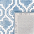 Safavieh Dip Dyed Blue Contemporary Rug - 9' x 12'