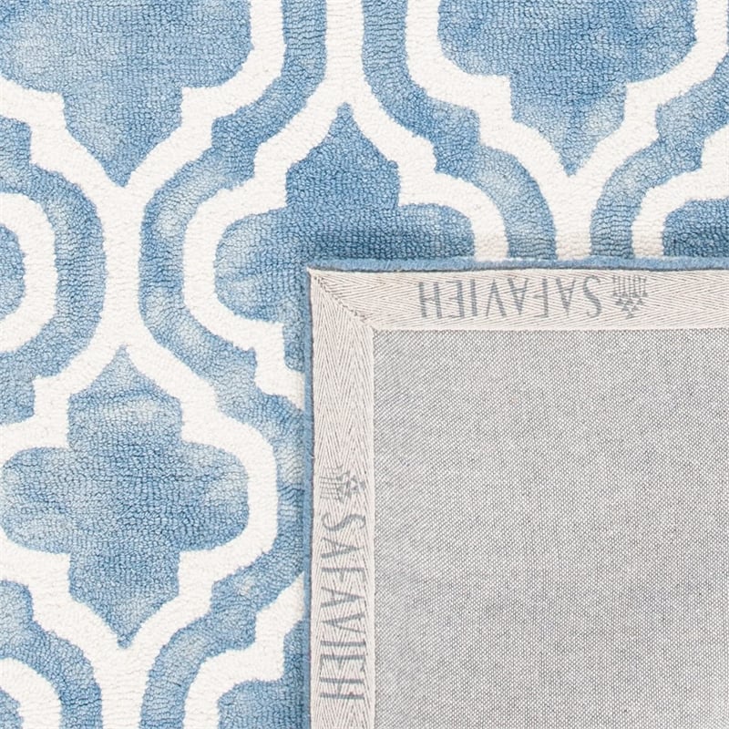 Safavieh Dip Dyed Blue Contemporary Rug - Runner 2'3