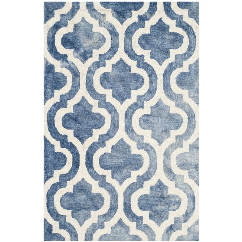 Safavieh Dip Dyed Blue Contemporary Rug - Runner 2'6
