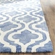 Safavieh Dip Dyed Blue Contemporary Rug - Runner 2'6