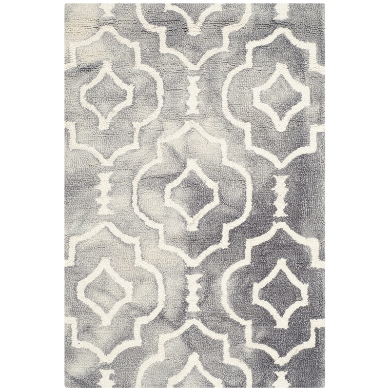 Safavieh Dip Dyed Grey Contemporary Rug - 2' x 3'