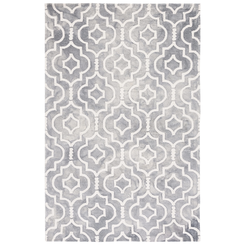 Safavieh Dip Dyed Grey Contemporary Rug - 5' x 8'