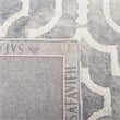 Safavieh Dip Dyed Grey Contemporary Rug - 6' x 9'