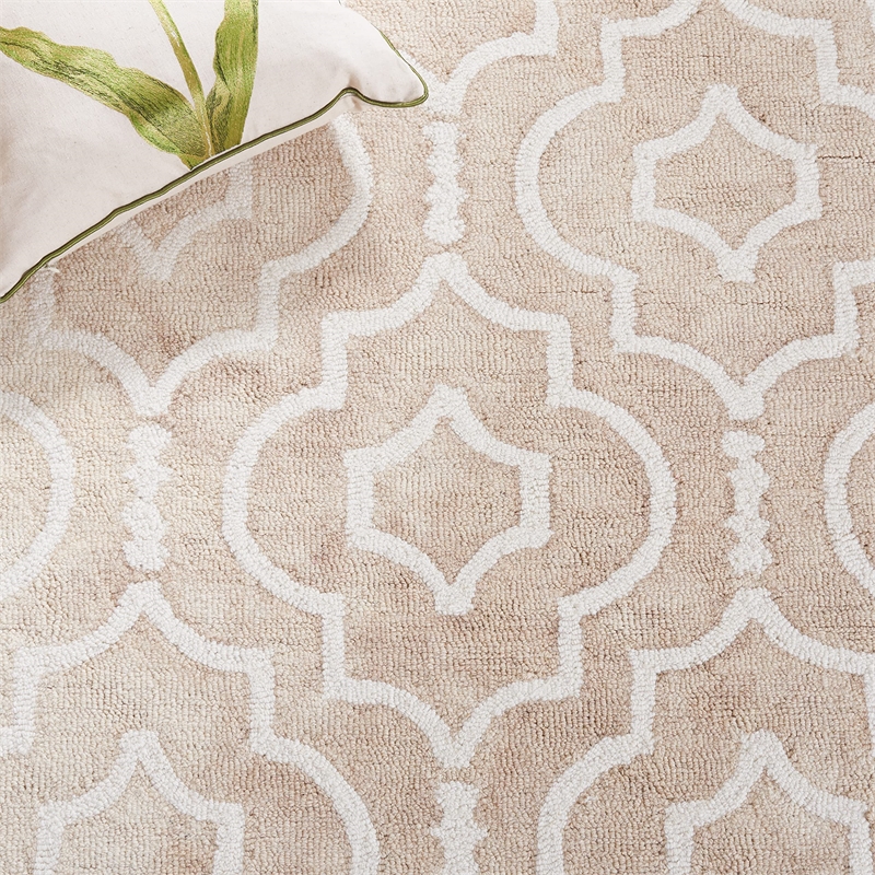 Safavieh Dip Dyed Beige Contemporary Rug - 4' x 6'
