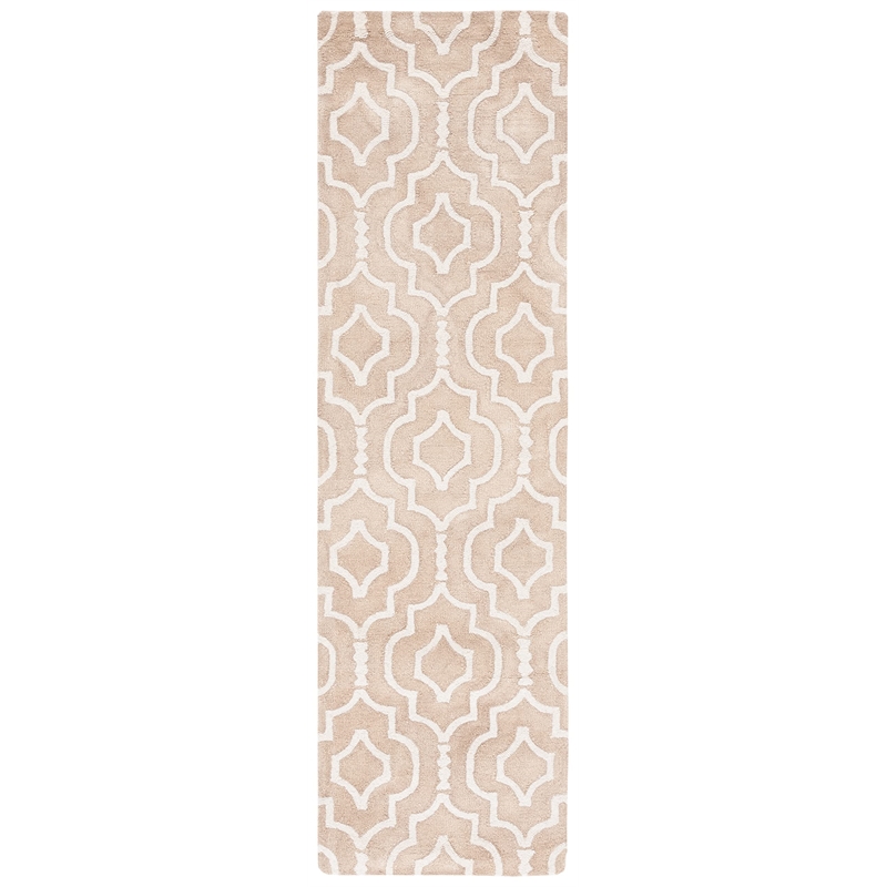 Safavieh Dip Dyed Beige Contemporary Rug - Runner 2'3