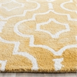 Safavieh Dip Dyed Gold Contemporary Rug - 4' x 6'