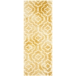 Safavieh Dip Dyed Gold Contemporary Rug - Runner 2'3