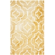 Safavieh Dip Dyed Gold Contemporary Rug - Runner 2'6