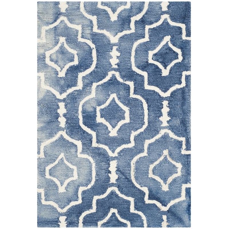Safavieh Dip Dyed Blue Contemporary Rug - 2' x 3'