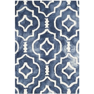 Safavieh Dip Dyed Navy Contemporary Rug - 2' x 3'