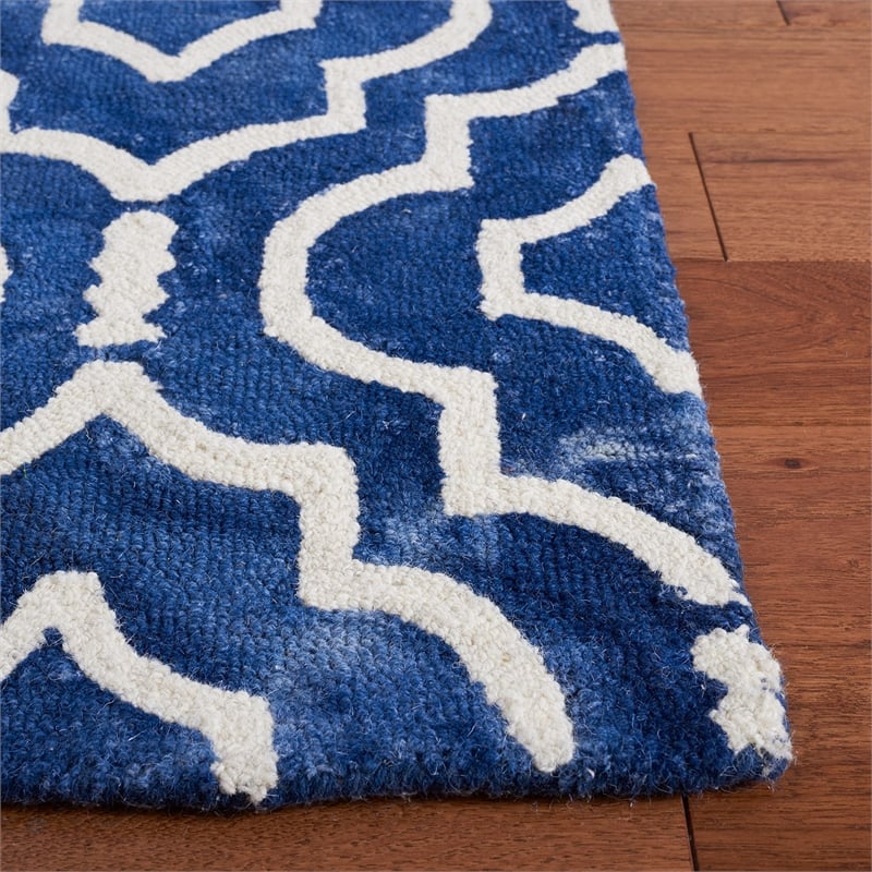 Safavieh Dip Dyed Navy Contemporary Rug - 2' x 3'