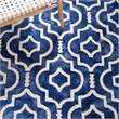 Safavieh Dip Dyed Navy Contemporary Rug - 4' x 6'