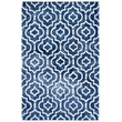 Safavieh Dip Dyed Navy Contemporary Rug - 5' x 8'