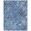 Safavieh Dip Dyed Navy Contemporary Rug - 8' x 10'
