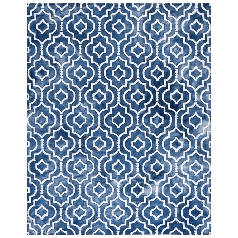 Safavieh Dip Dyed Navy Contemporary Rug - 9' x 12'