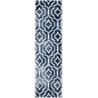 Safavieh Dip Dyed Navy Contemporary Rug - Runner 2'3