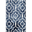 Safavieh Dip Dyed Navy Contemporary Rug - Runner 2'6