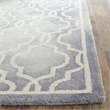 Safavieh Dip Dyed Grey Contemporary Rug - 5' x 8'