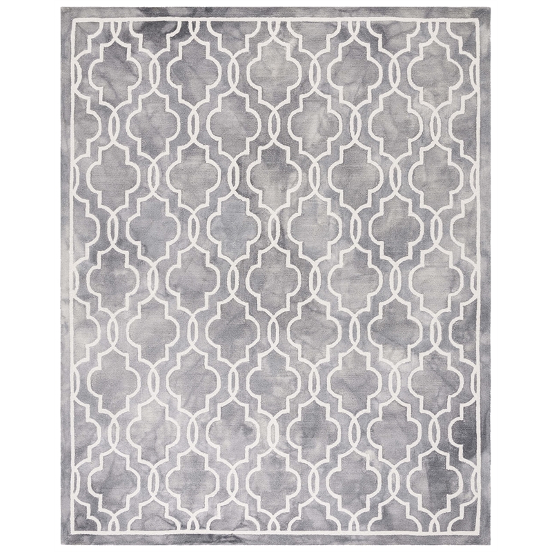 Safavieh Dip Dyed Grey Contemporary Rug - 8' x 10'