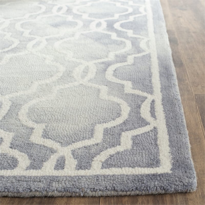 Safavieh Dip Dyed Grey Contemporary Rug - Runner 2'3