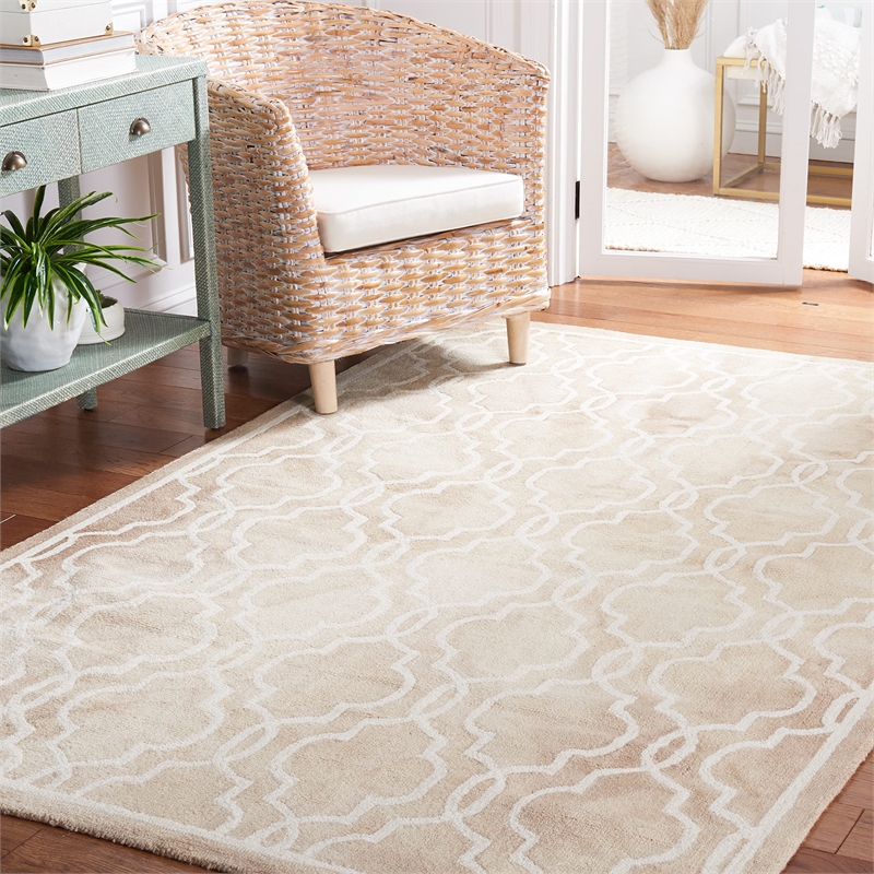 Safavieh Dip Dyed Beige Contemporary Rug - 3' x 5'