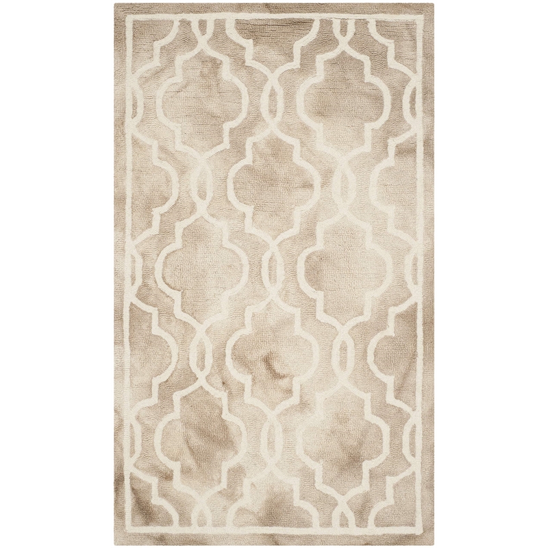 Safavieh Dip Dyed Beige Contemporary Rug - 3' x 5'