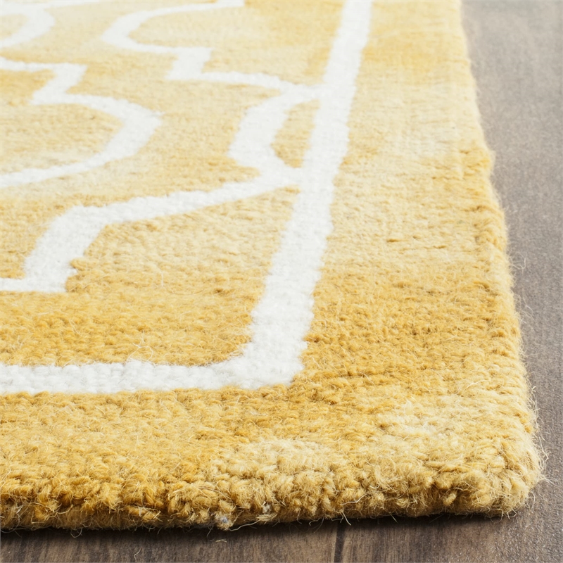 Safavieh Dip Dyed Gold Contemporary Rug - 2' x 3'