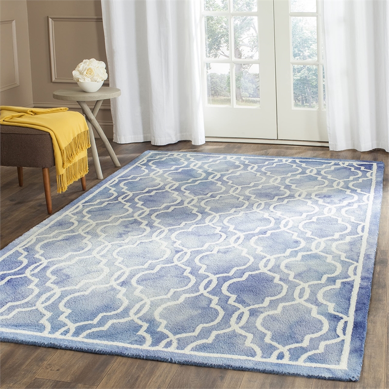 Safavieh Dip Dyed Blue Contemporary Rug - 3' x 5'