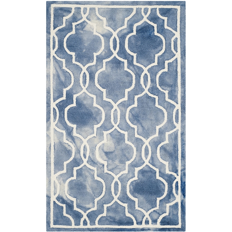 Safavieh Dip Dyed Blue Contemporary Rug - 3' x 5'