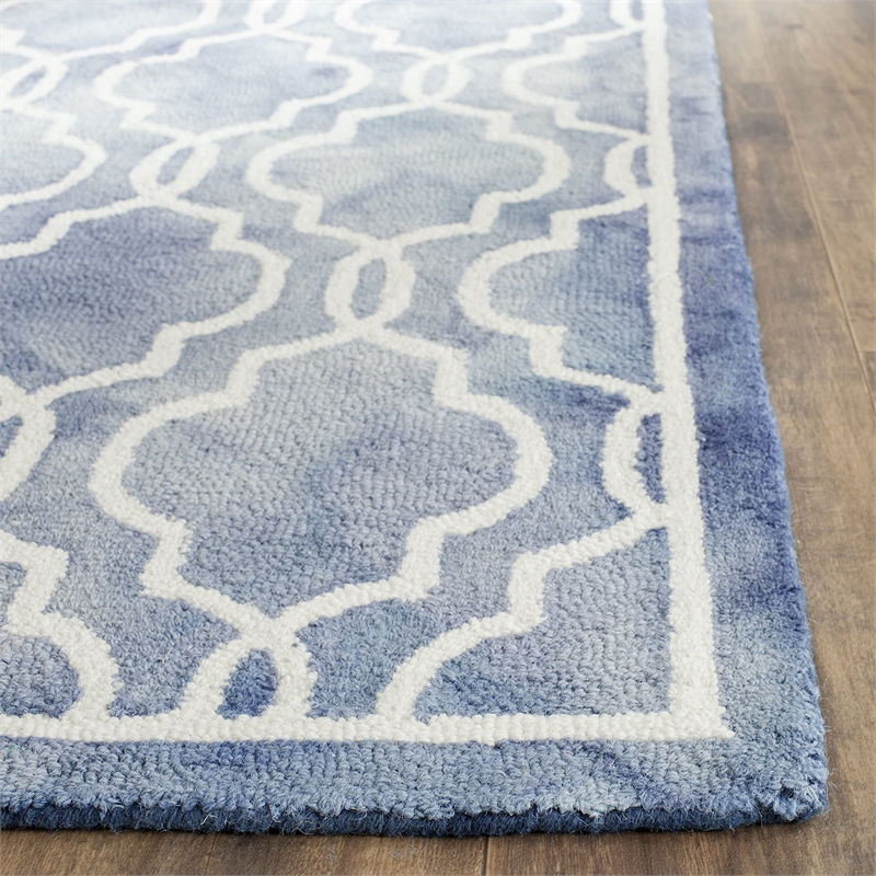 Safavieh Dip Dyed Blue Contemporary Rug - 3' x 5'