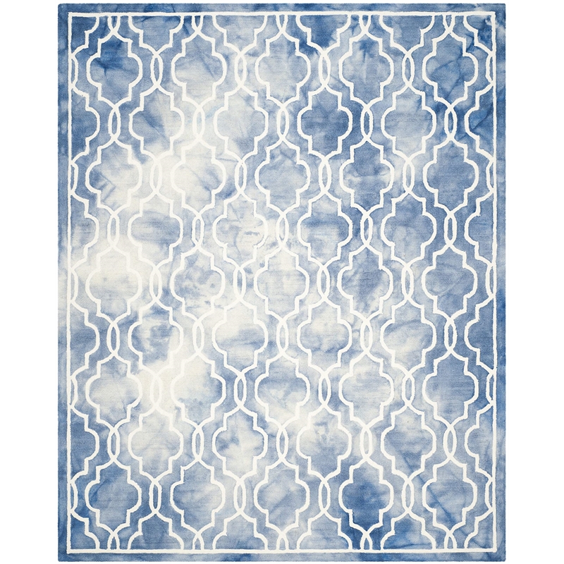 Safavieh Dip Dyed Blue Contemporary Rug - 9' x 12'