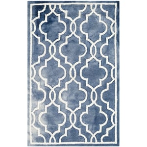 Safavieh Dip Dyed Navy Contemporary Rug - 2' x 3'