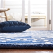 Safavieh Dip Dyed Navy Contemporary Rug - 5' x 8'